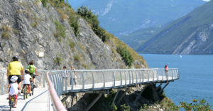 ciclopedonale di Limone sul Garda