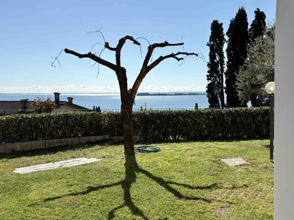 Giardino e vista lago