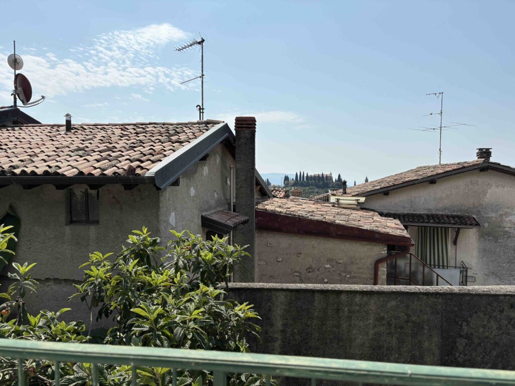 Vista dal balcone